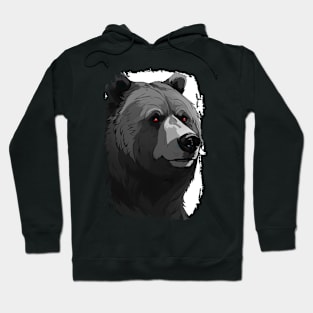 Alpha Animal Fierce Grizzly Bear - Anime Shirt Hoodie